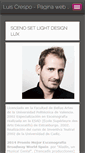 Mobile Screenshot of luiscrespo.com