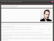 Tablet Screenshot of luiscrespo.com